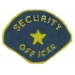 SECURITY OFFICER PIN MINI PATCH PIN